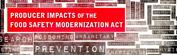 Producer Impacts of the Food Safety Modernization Act 